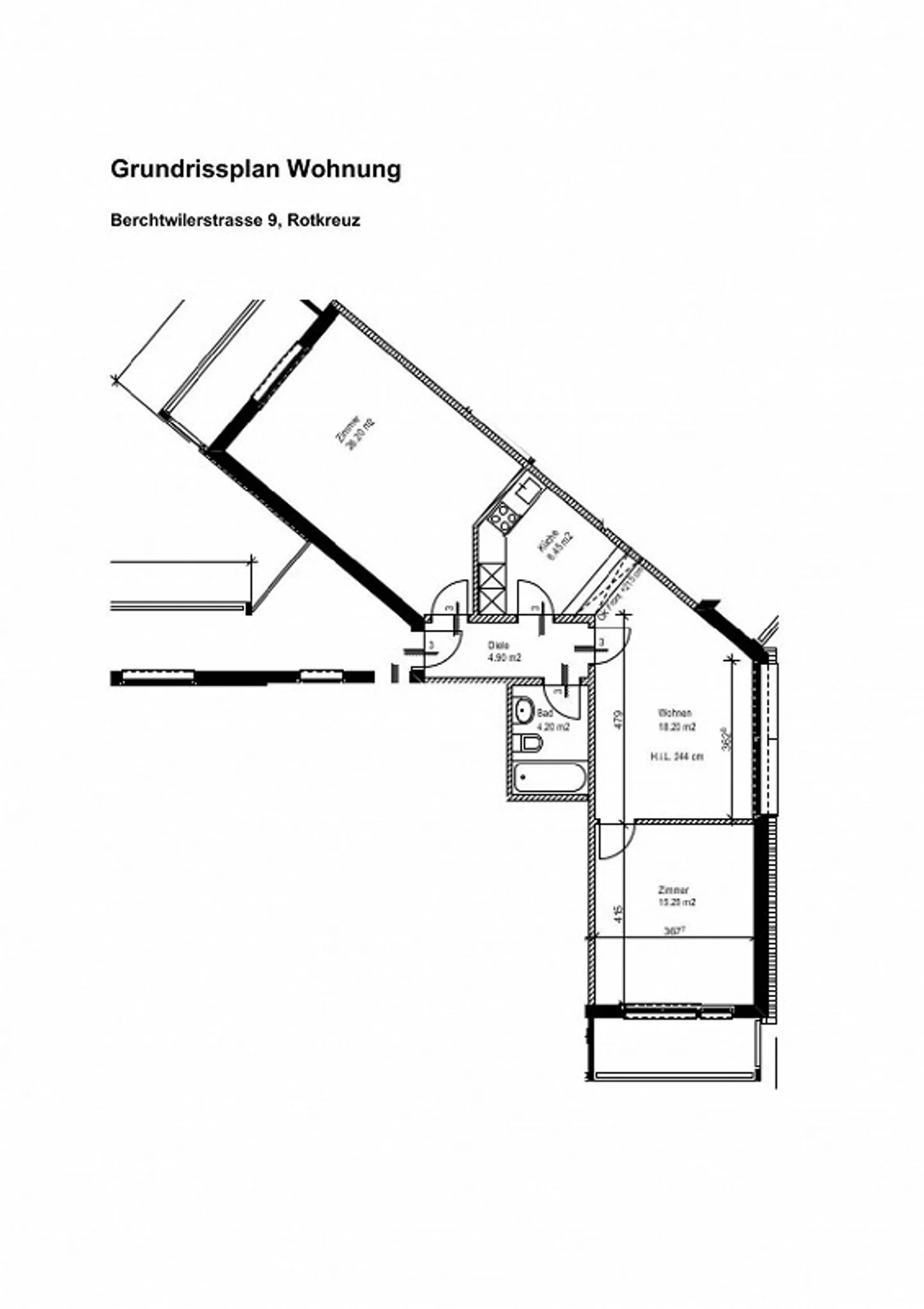 Gemütliche 3-Zimmerwohnung an zentraler Lage in Rotkreuz - Foto 7 di 7