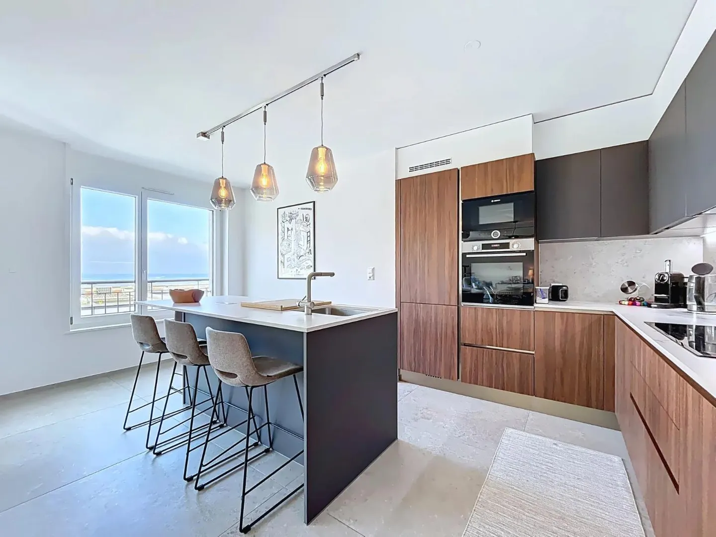 Helles Apartment mit Seeblick - Foto 3 von 13