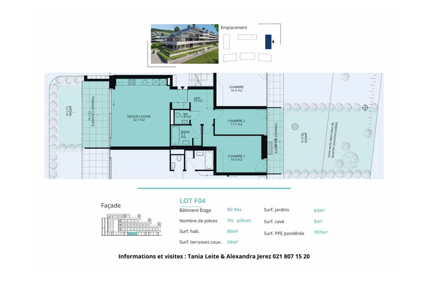 Nuova promozione: appartamento di 3,5 locali con 2 terrazze e 2 giardini - Foto 13 di 13