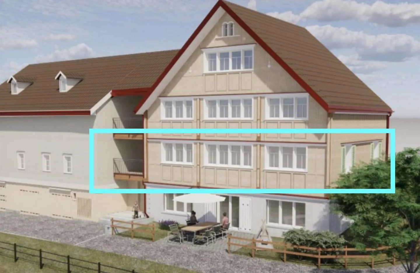 Newly built 3.5-room apartment in a dream location with a view of greenery - Photo 3 of 5