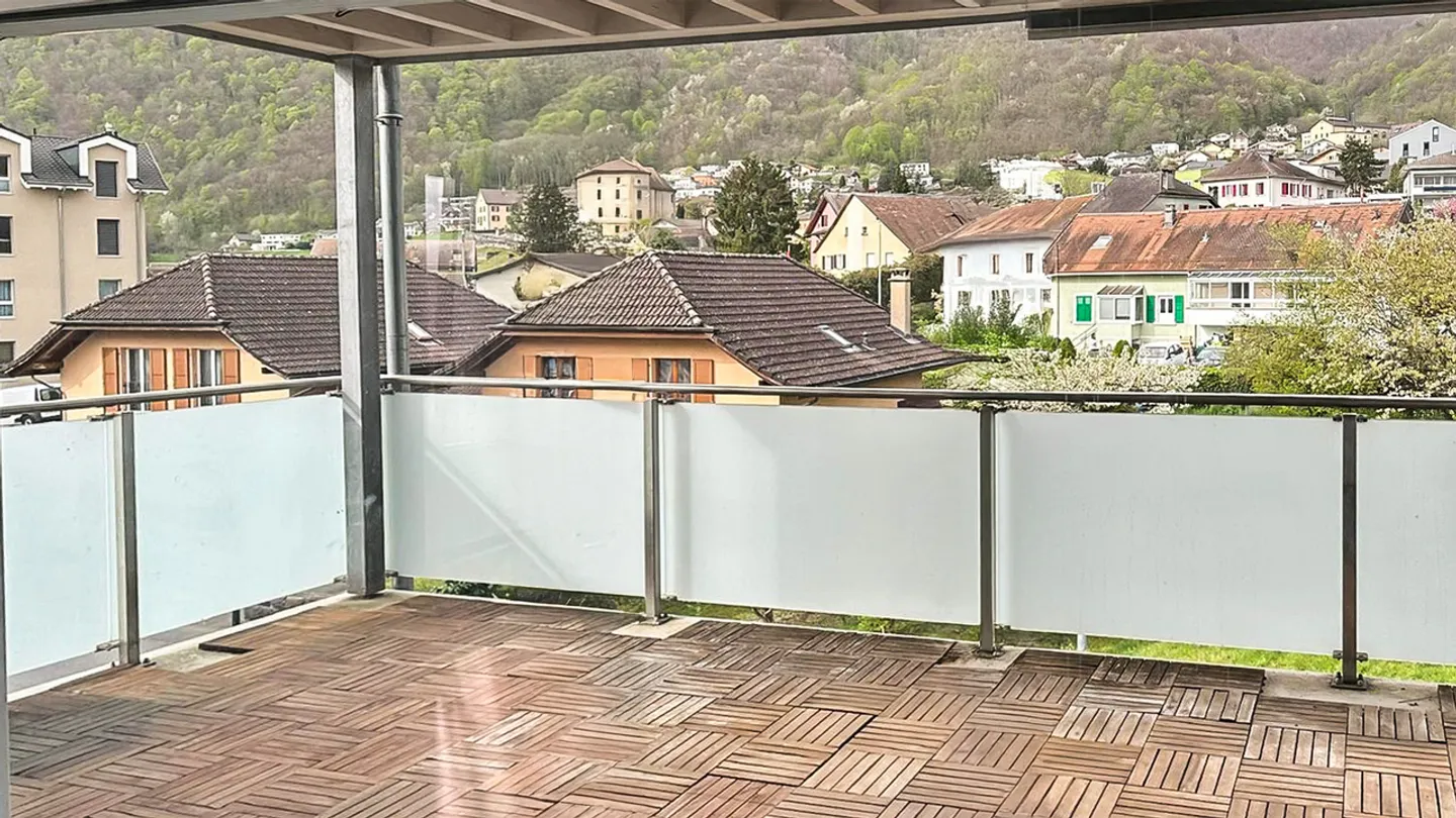 ZU VERMIETEN 3.5 ZIMMER WOHNUNG IN VOUVRY - Foto 7 von 9