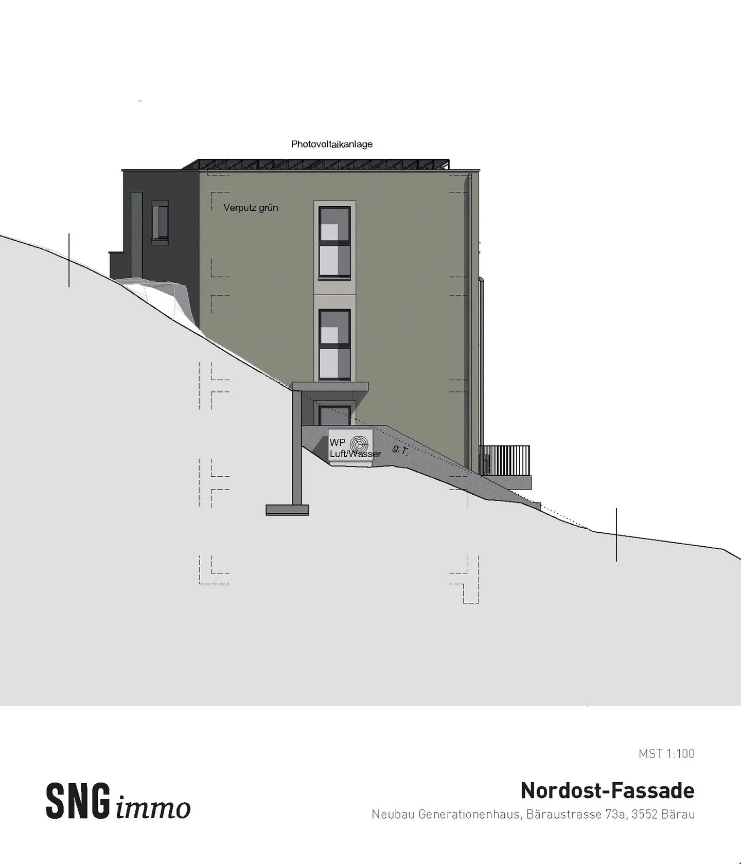 Casa bifamiliare di nuova costruzione in vendita a Bärau - Foto 12 di 13