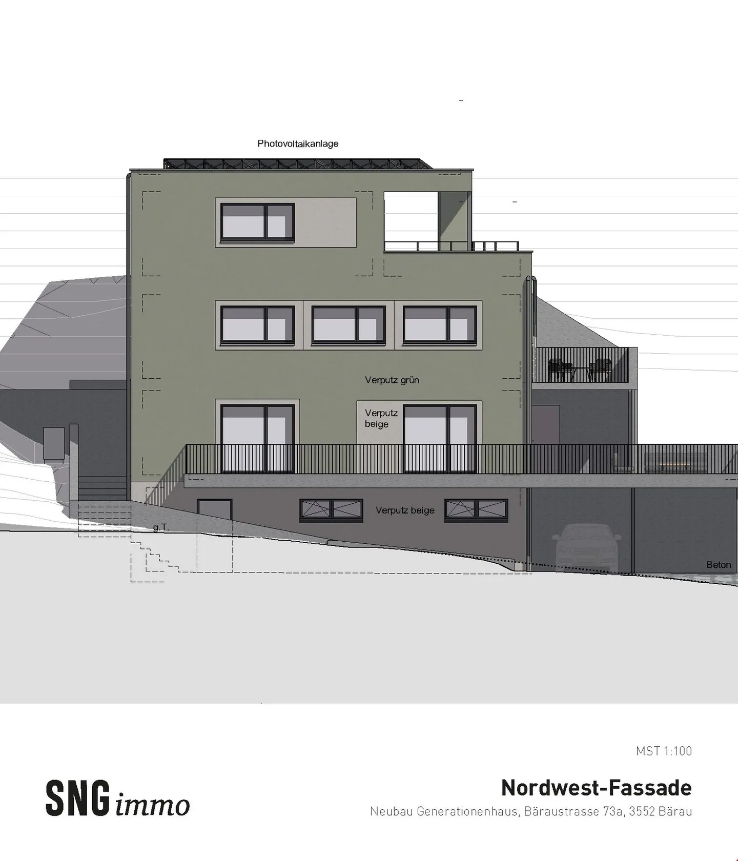 Casa bifamiliare di nuova costruzione in vendita a Bärau - Foto 11 di 13
