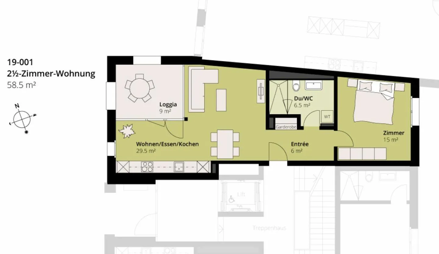 Appartement moderne à Altenrhein - Photo 8 sur 8
