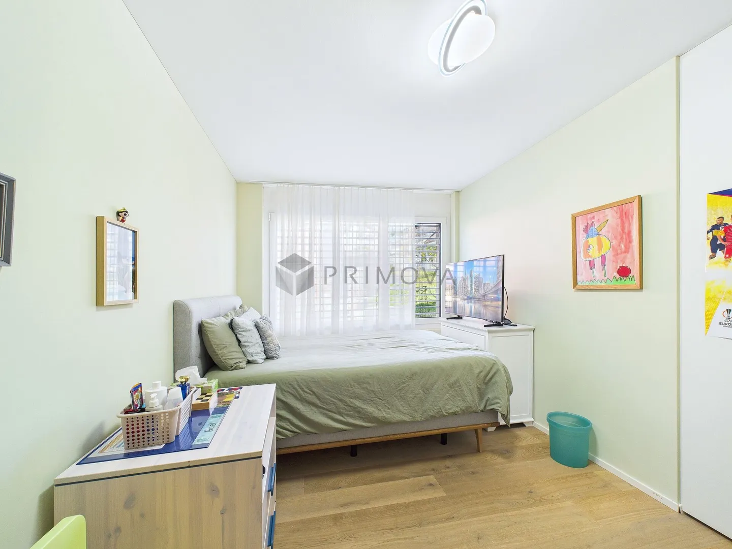 Family-friendly 4.5 room apartment with garden terrace and underground garage - Photo 7 of 15
