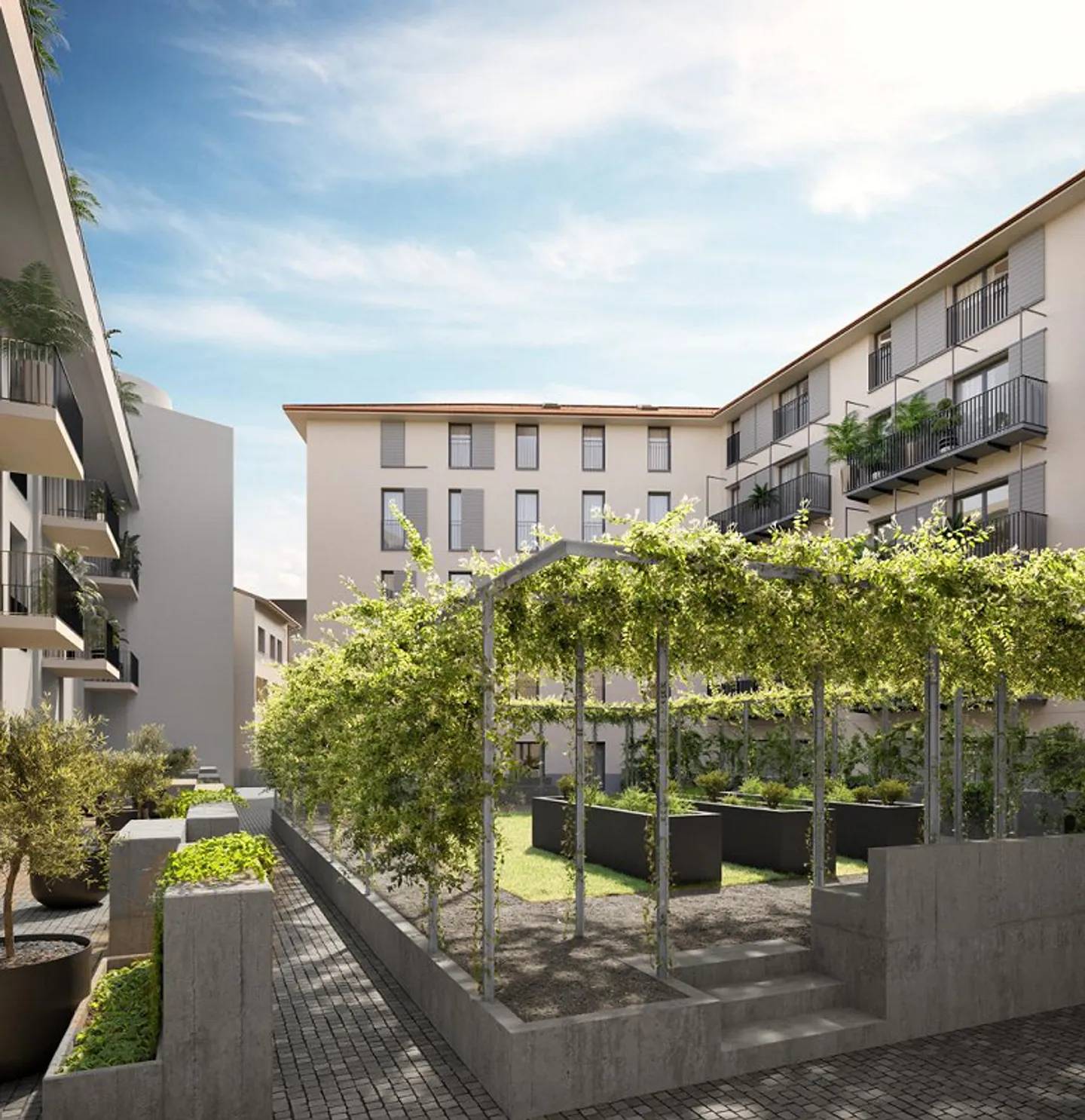 Le Corti Locarno - Coming soon - Nuovi elegante appartamento di 2.5... - Foto 1 von 3