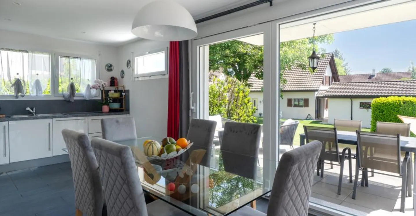 3.5-room apartment with private garden in Rueyres-les-Prés - Photo 1 of 10