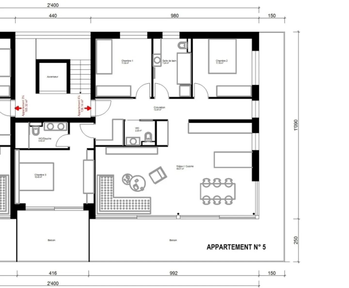 Penthouse for sale - Photo 4 of 8