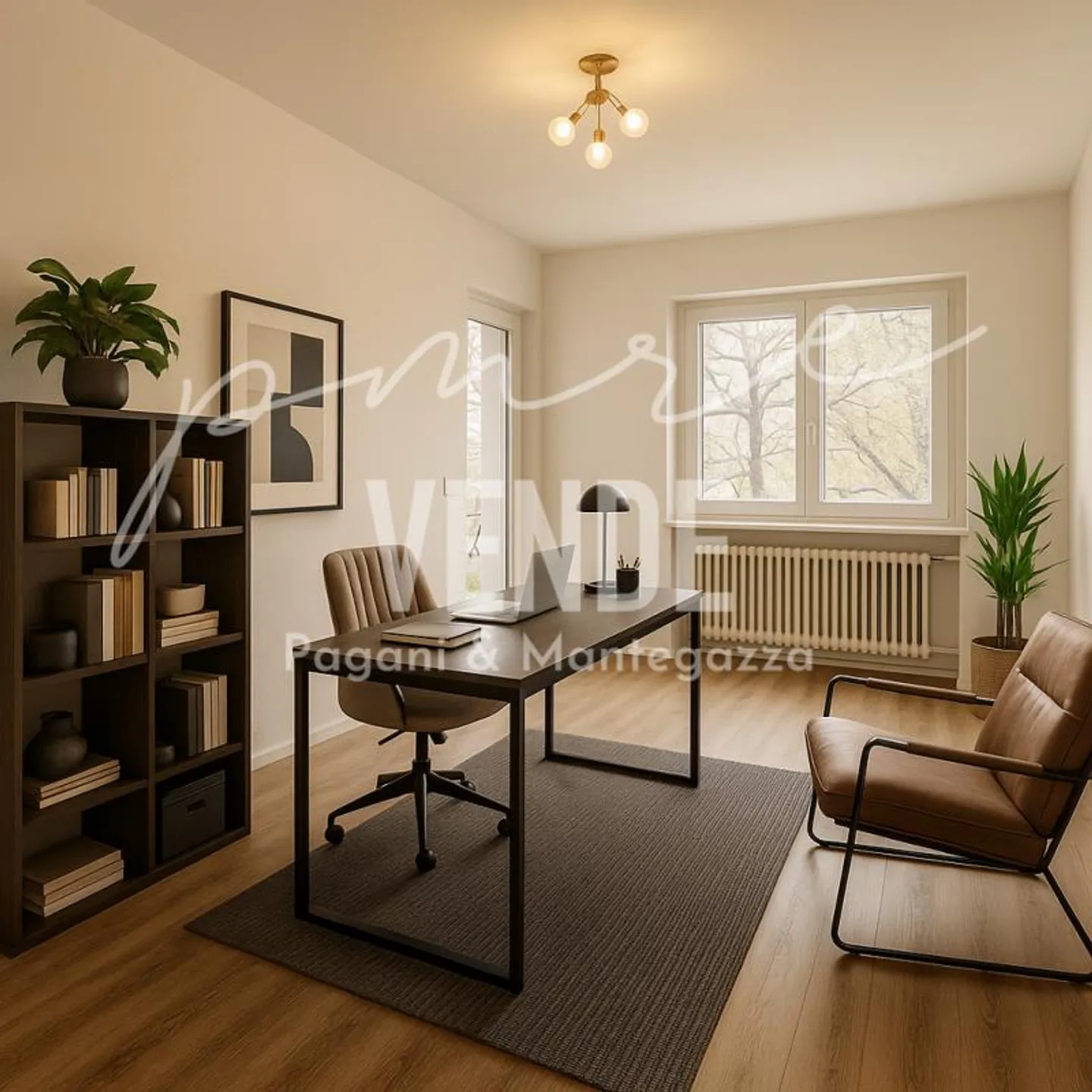 MASSAGNO | UFFICIO PROFESSIONALE CON 5.5 STANZE | RISTRUTTURATO - Foto 1 di 8