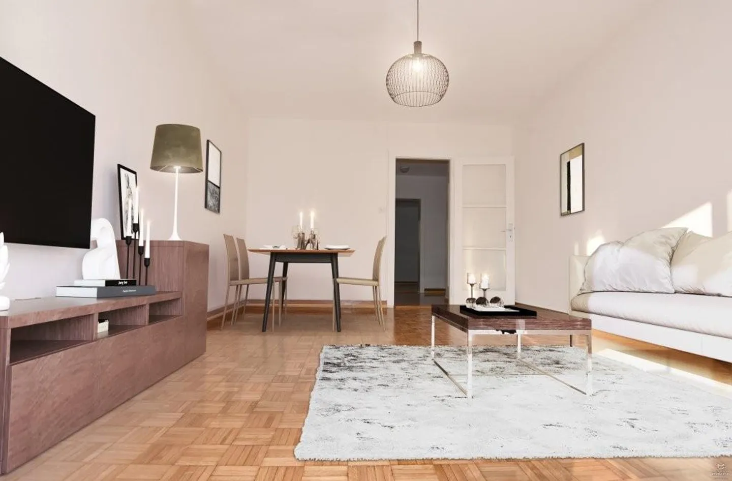 Magnificent 2-room apartment near the city center - Photo 2 of 4