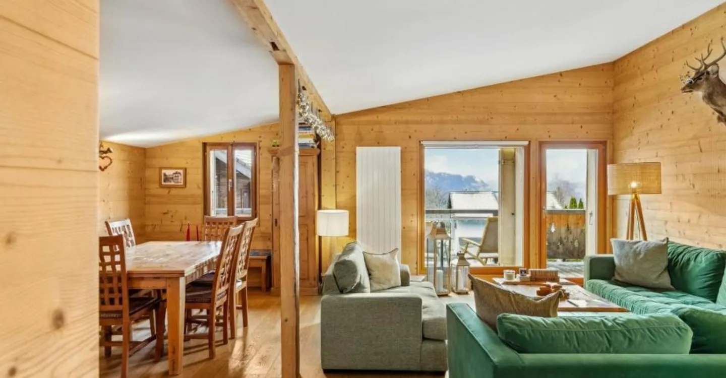 Mein Rückzugsort - Renoviertes Chalet mit Garten im Zentrum von Chesières - Foto 7 von 12