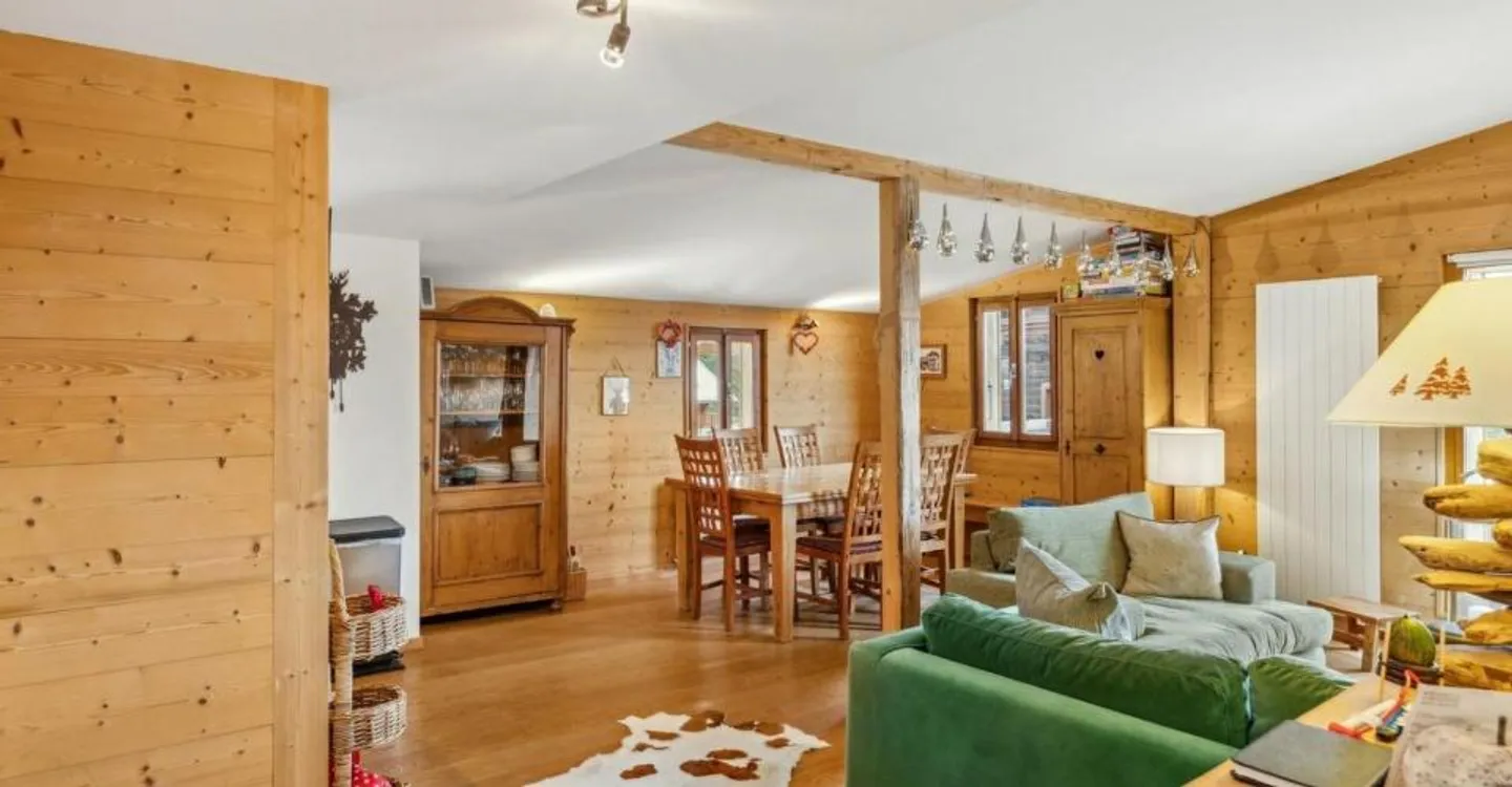 Mein Rückzugsort - Renoviertes Chalet mit Garten im Zentrum von Chesières - Foto 8 von 12
