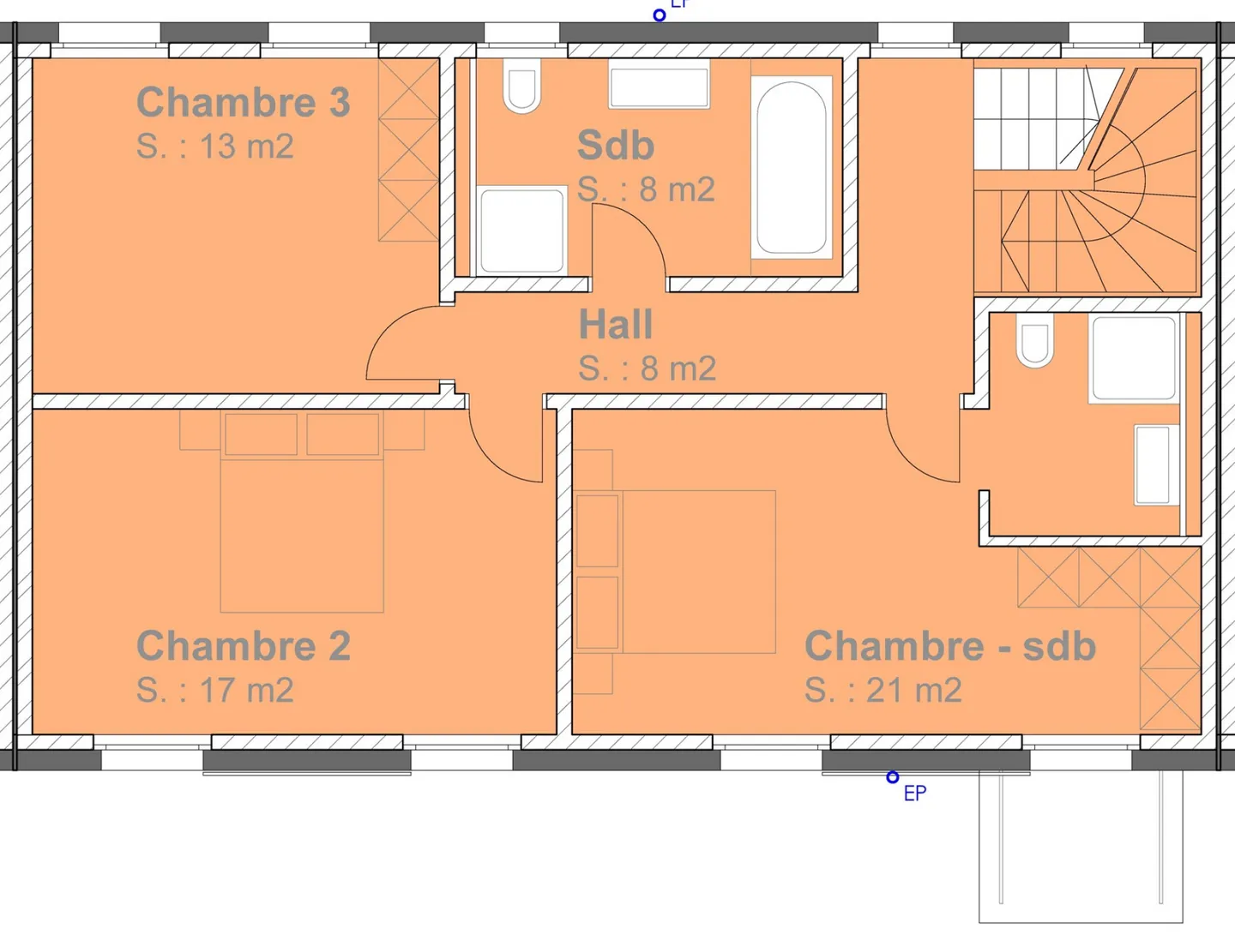 Villa with 4.5 rooms and basement - Photo 10 of 10