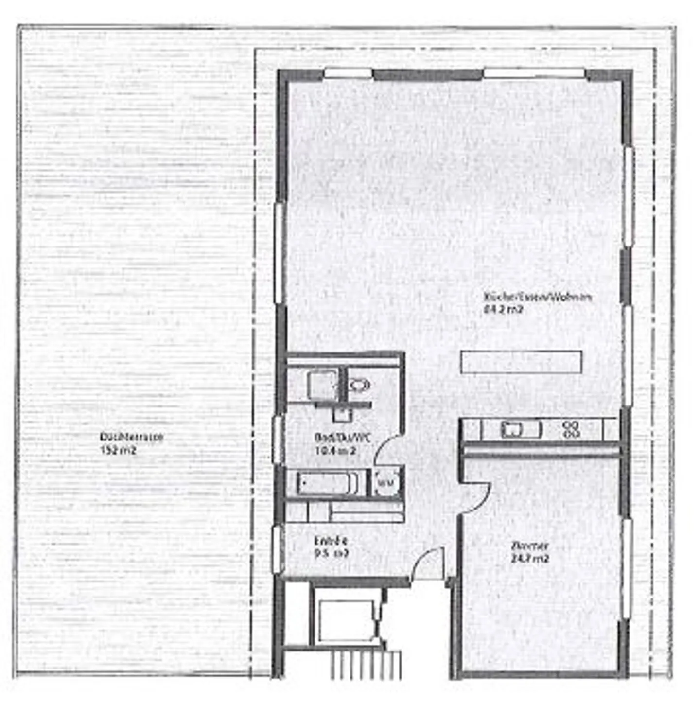Attique à louer - Photo 9 sur 9