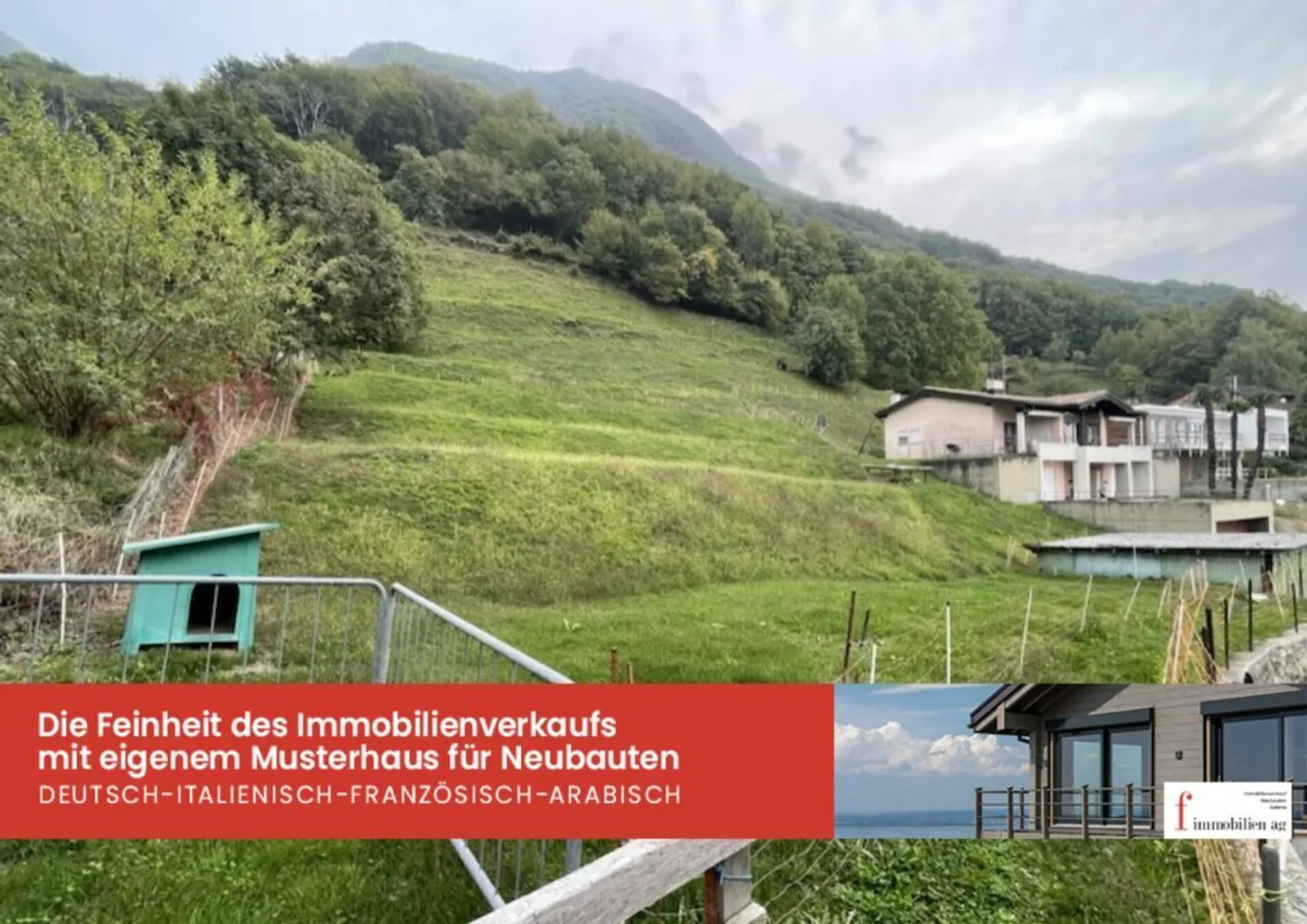 Terreno panoramico ad Arogno - Foto 1 di 13