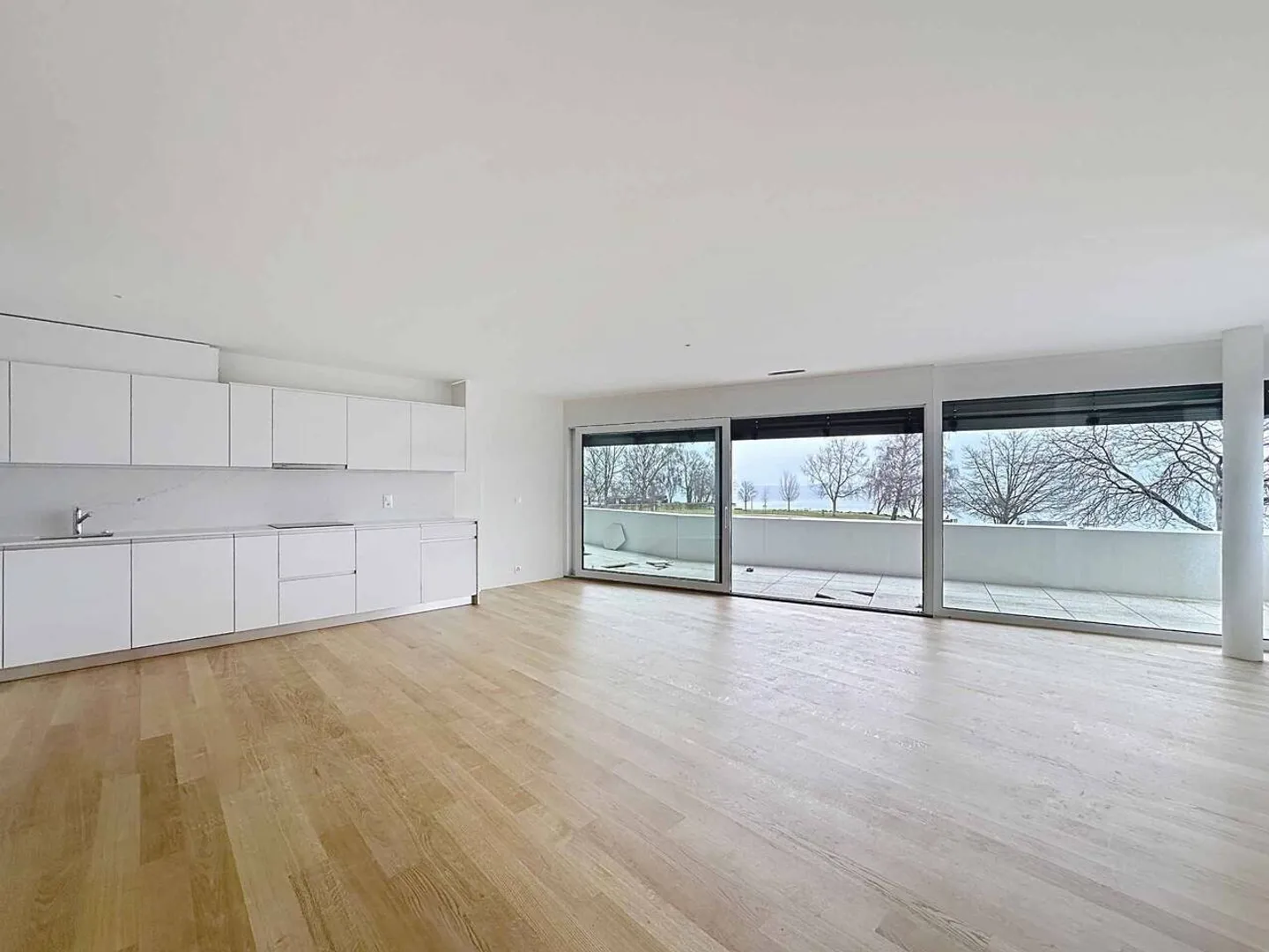 Nuovo appartamento di 3,5 stanze con terrazza coperta e giardino con vista sul lago - Foto 3 di 13