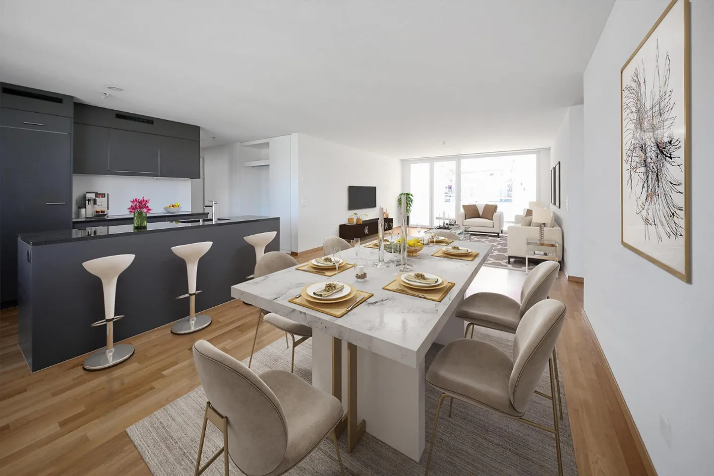 Vivere moderno con molto spazio - Foto 1 di 10