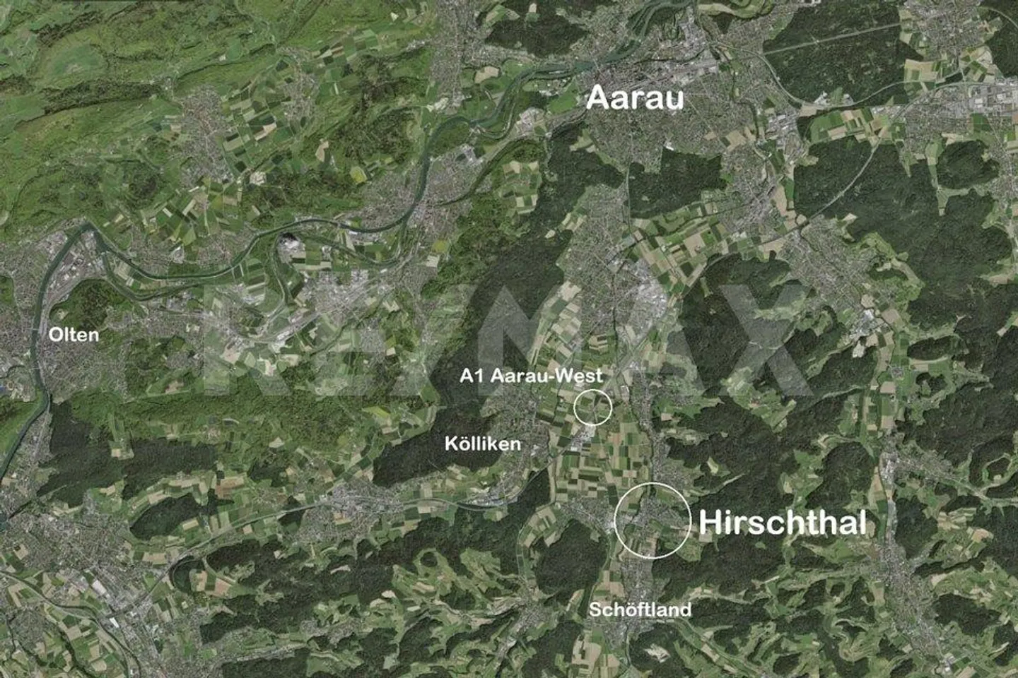 Bauland, 1'343 m², Bauzone W2A, Villen-Hanglage, unverbaubare Weits... - Photo 8 of 9