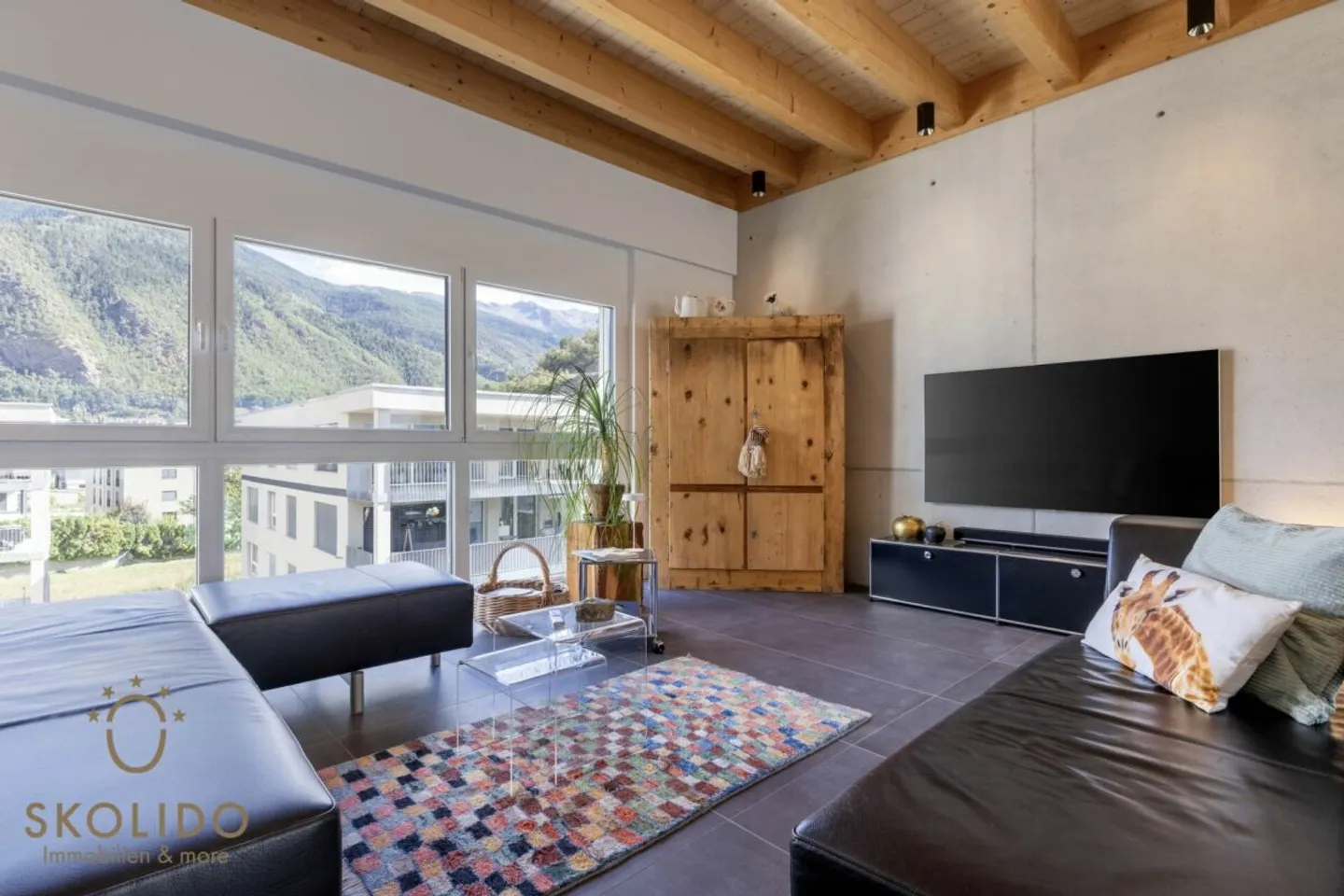 Luxuriöse, sehr grosse 5.5-Zimmer-Attikawohnung in Visp - Photo 12 sur 48