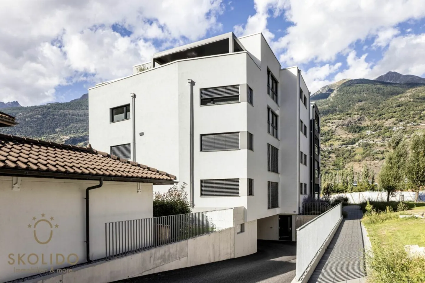 Luxuriöse, sehr grosse 5.5-Zimmer-Attikawohnung in Visp - Photo 36 sur 48