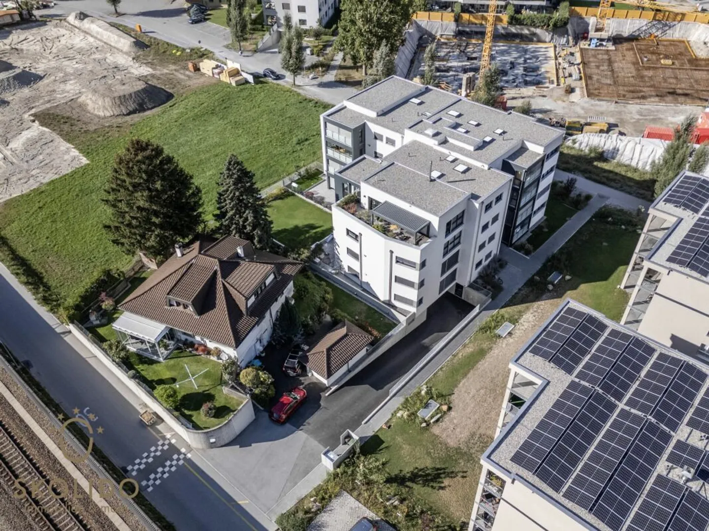 Luxuriöse, sehr grosse 5.5-Zimmer-Attikawohnung in Visp - Photo 40 sur 48