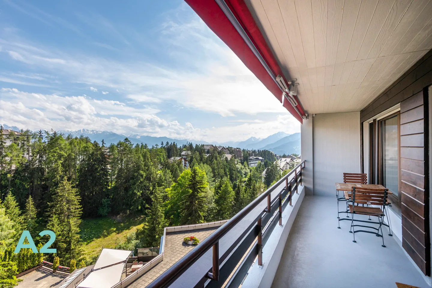 Magnifique 4,5 pièces au centre de Crans-Montana Location annuelle - Photo 2 sur 14
