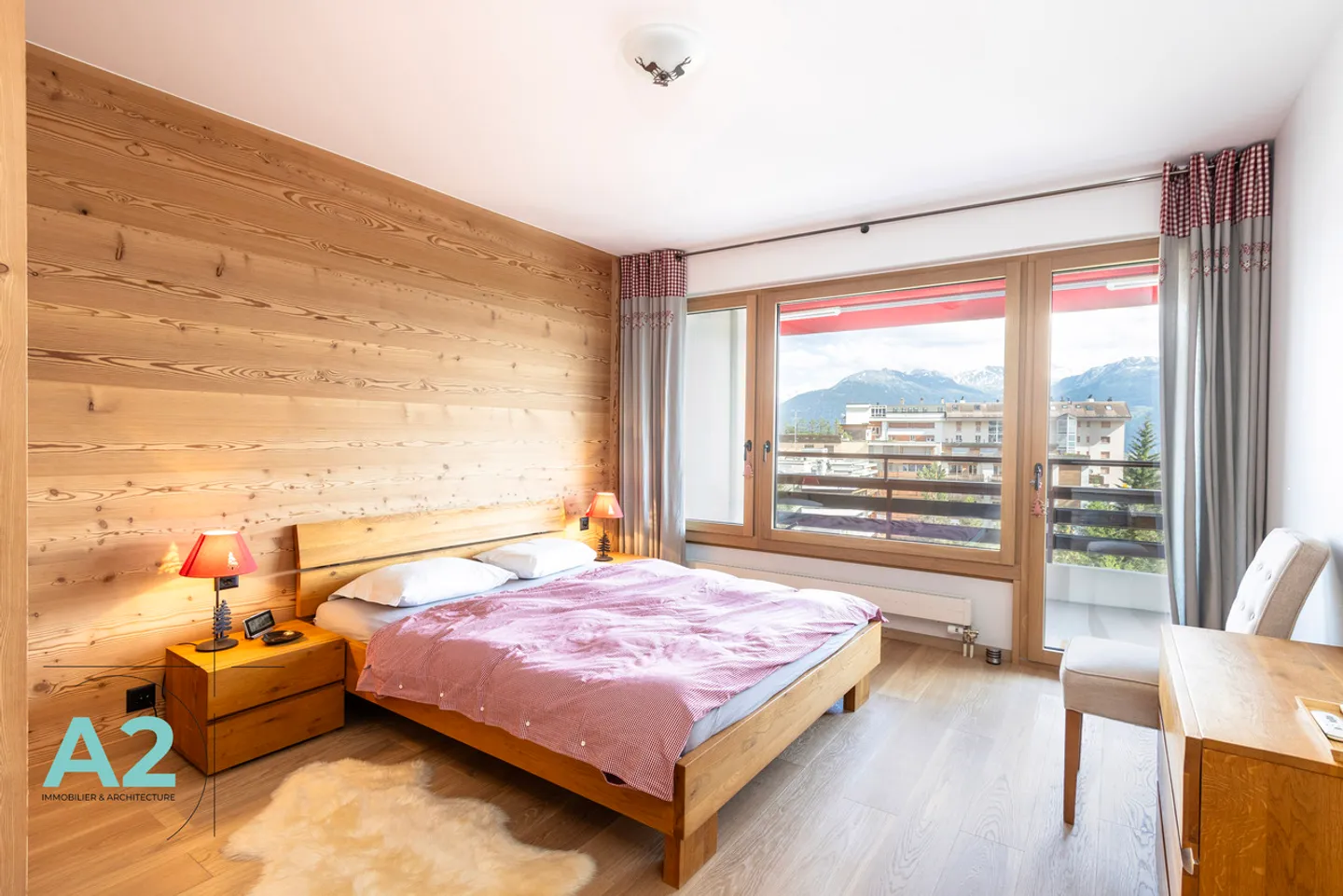 Magnifique 4,5 pièces au centre de Crans-Montana Location annuelle - Photo 5 sur 14
