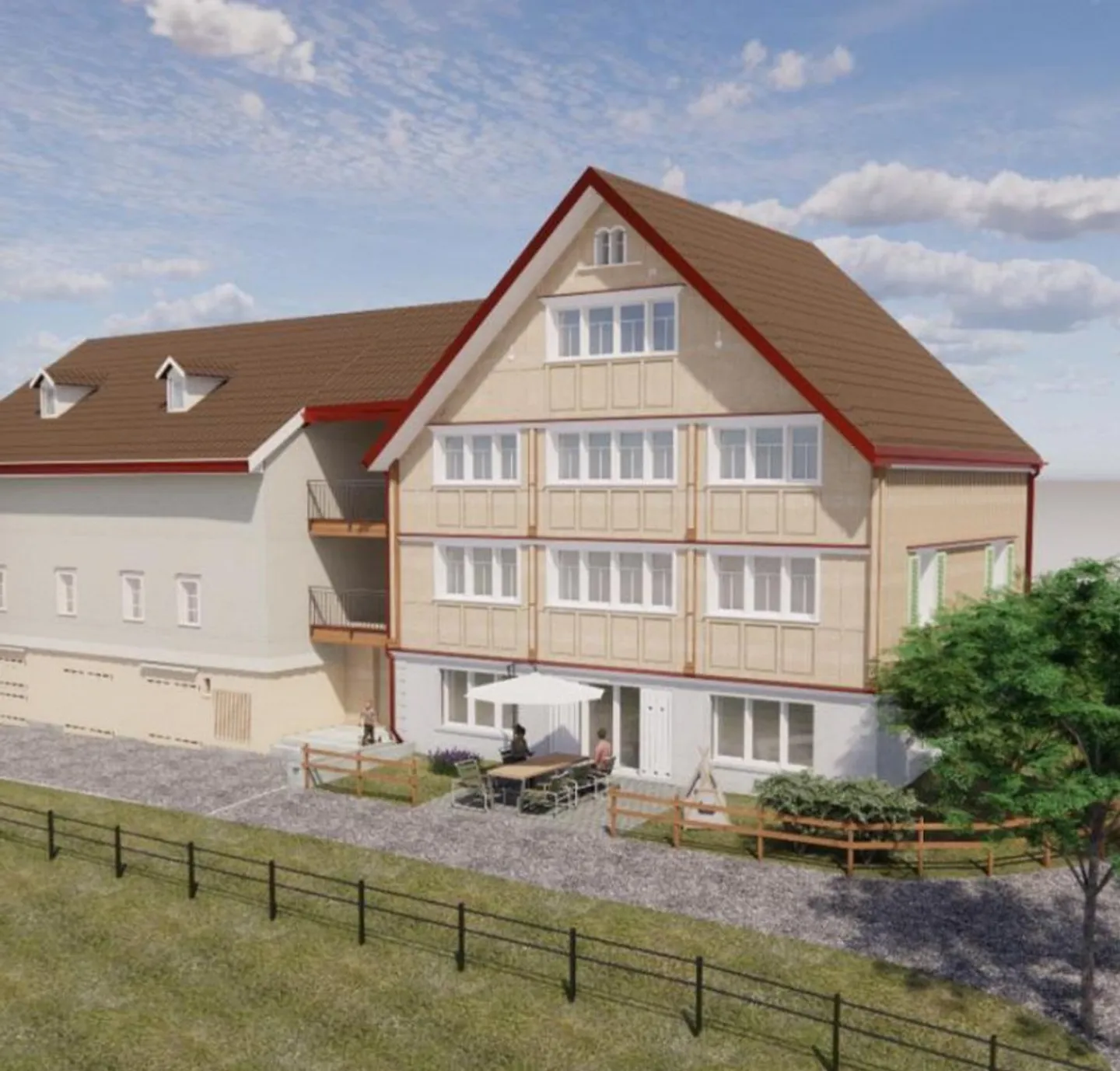 Newly built 5-room apartment in a dream location with a view of greenery - Photo 1 of 6