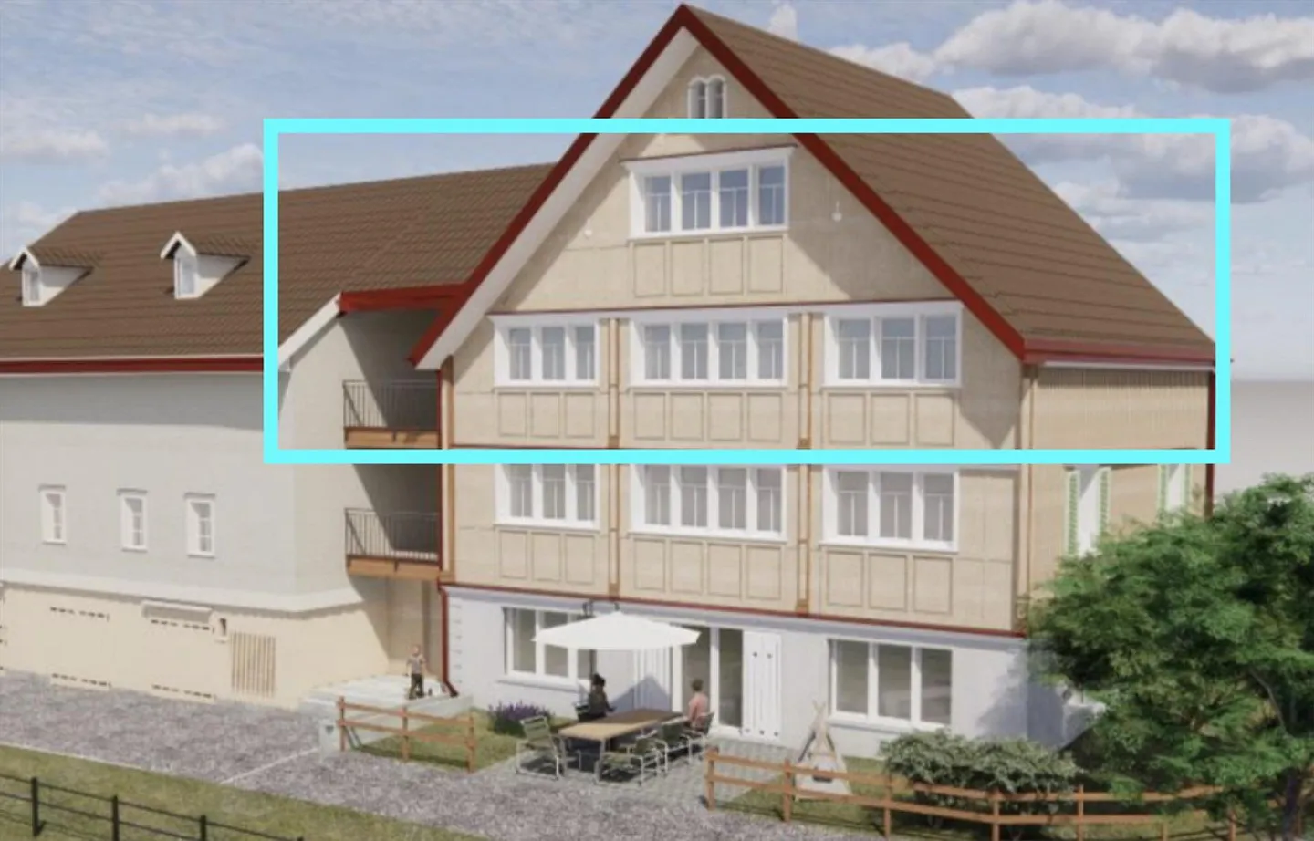 Newly built 5-room apartment in a dream location with a view of greenery - Photo 3 of 6