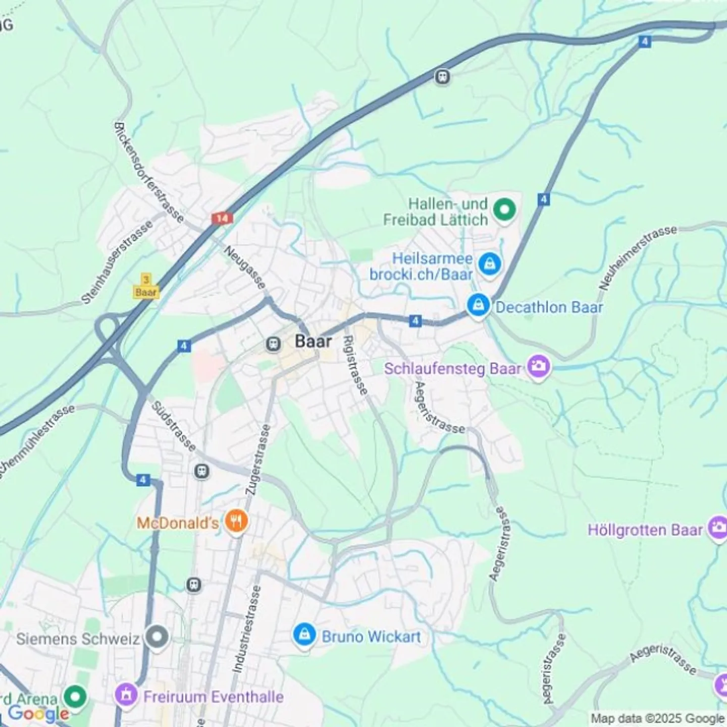 Proprietà di scambio Appartamento moderno con 3 camere in posizione centrale a Baar - Foto 1 di 1