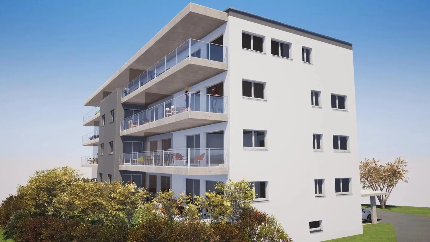 Bright Top-Floor Apartment in Aproz - Photo 2 of 8