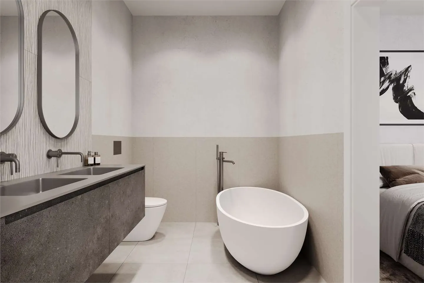 Splendid 2.5-room apartment in new construction in Solduno - Photo 5 of 5