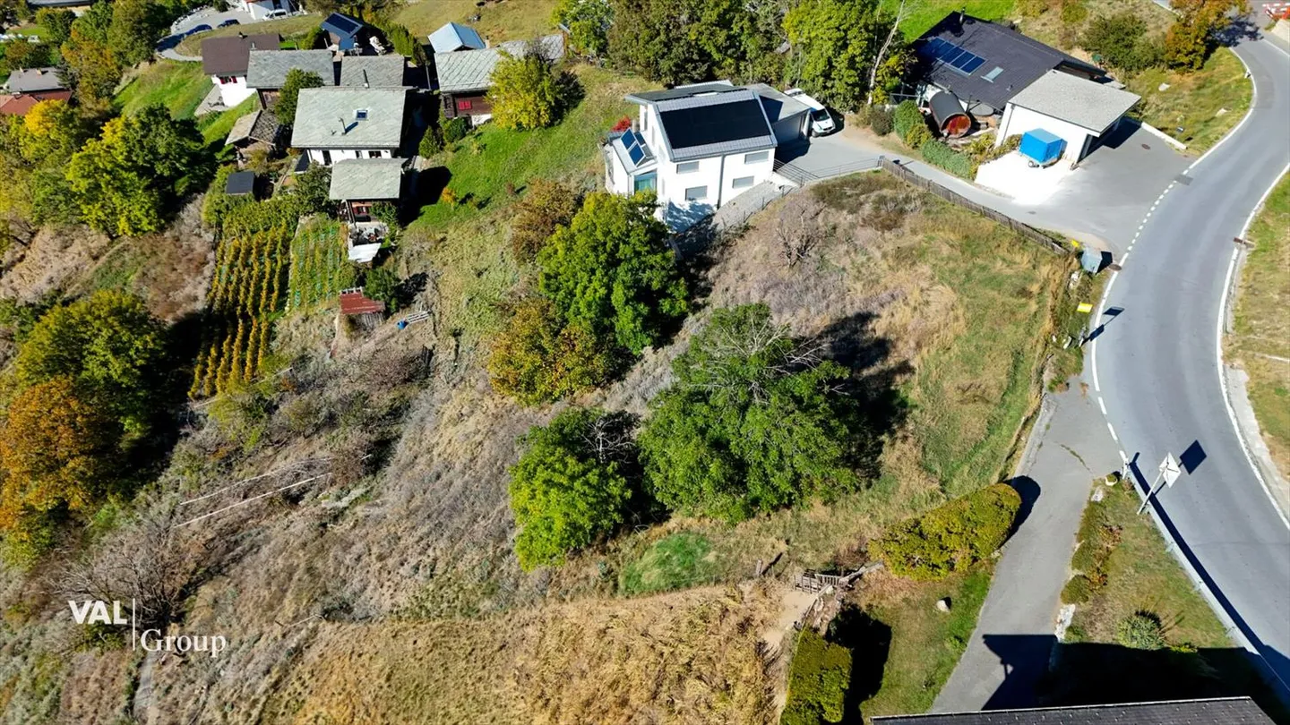 Exklusive Bauparzelle an bester Südhanglage in Baltschieder - Foto 2 von 9
