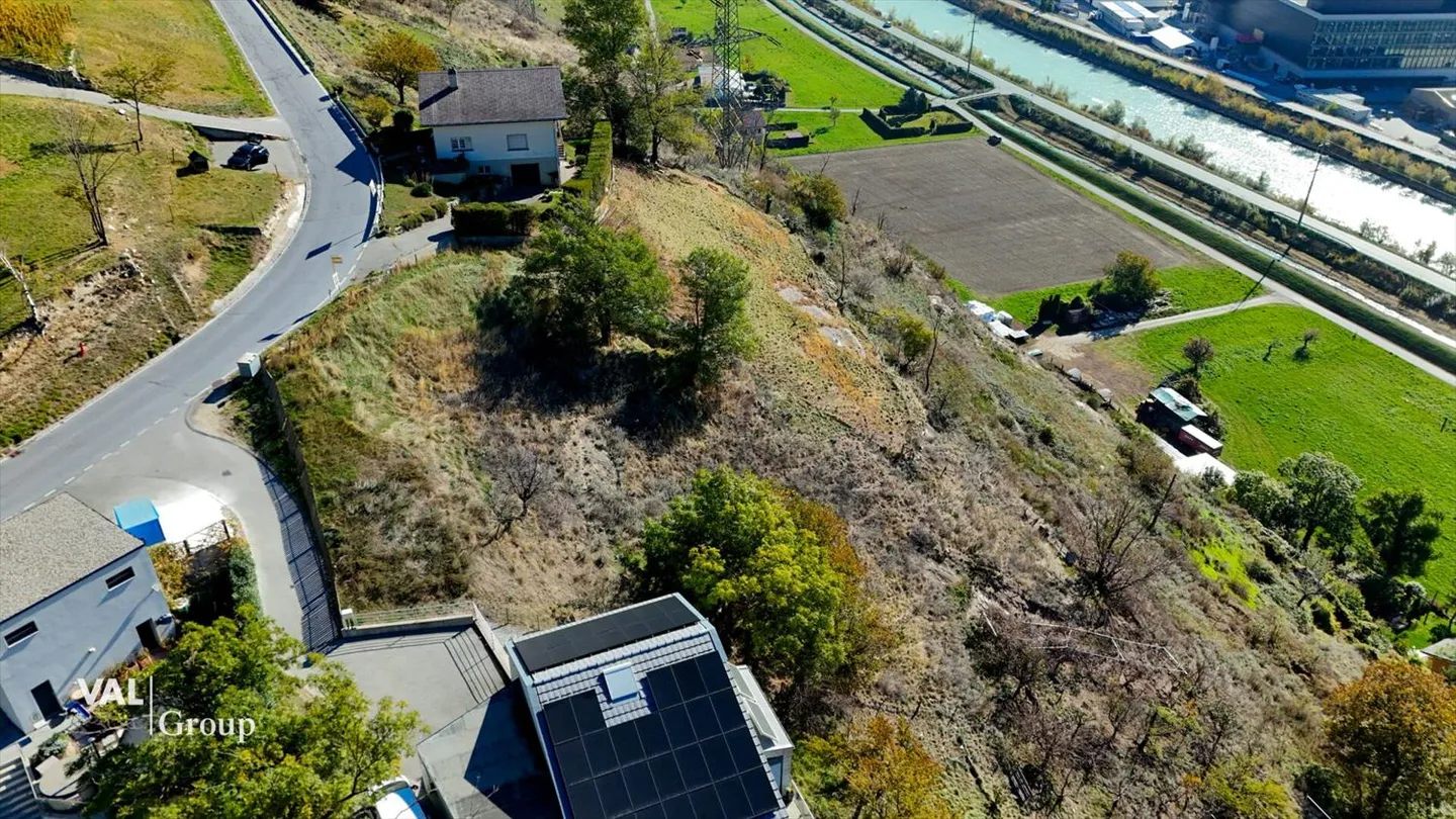 Exklusive Bauparzelle an bester Südhanglage in Baltschieder - Foto 3 von 9