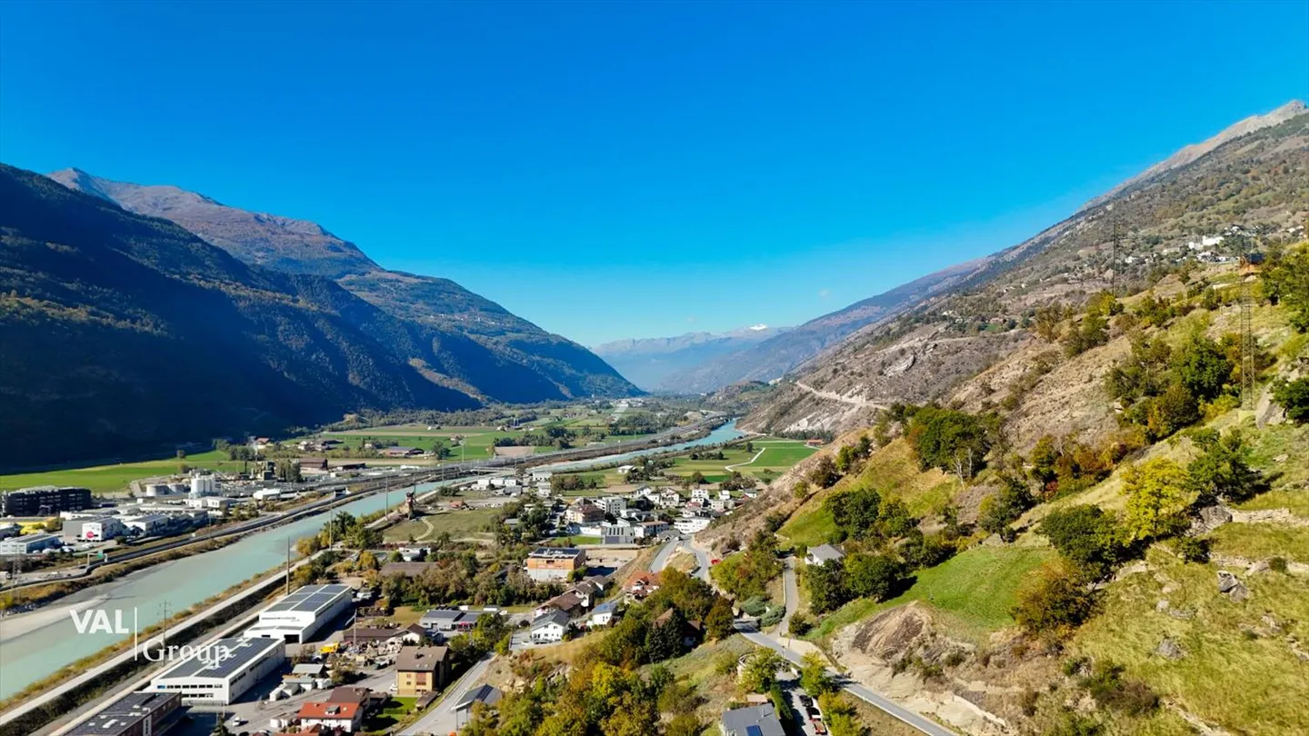 Exklusive Bauparzelle an bester Südhanglage in Baltschieder - Foto 7 von 9