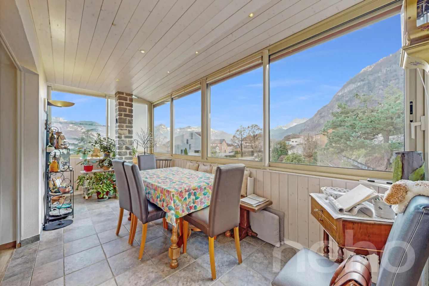 Villa singola con vista dominante e grande appezzamento a Vouvry - Foto 3 di 12