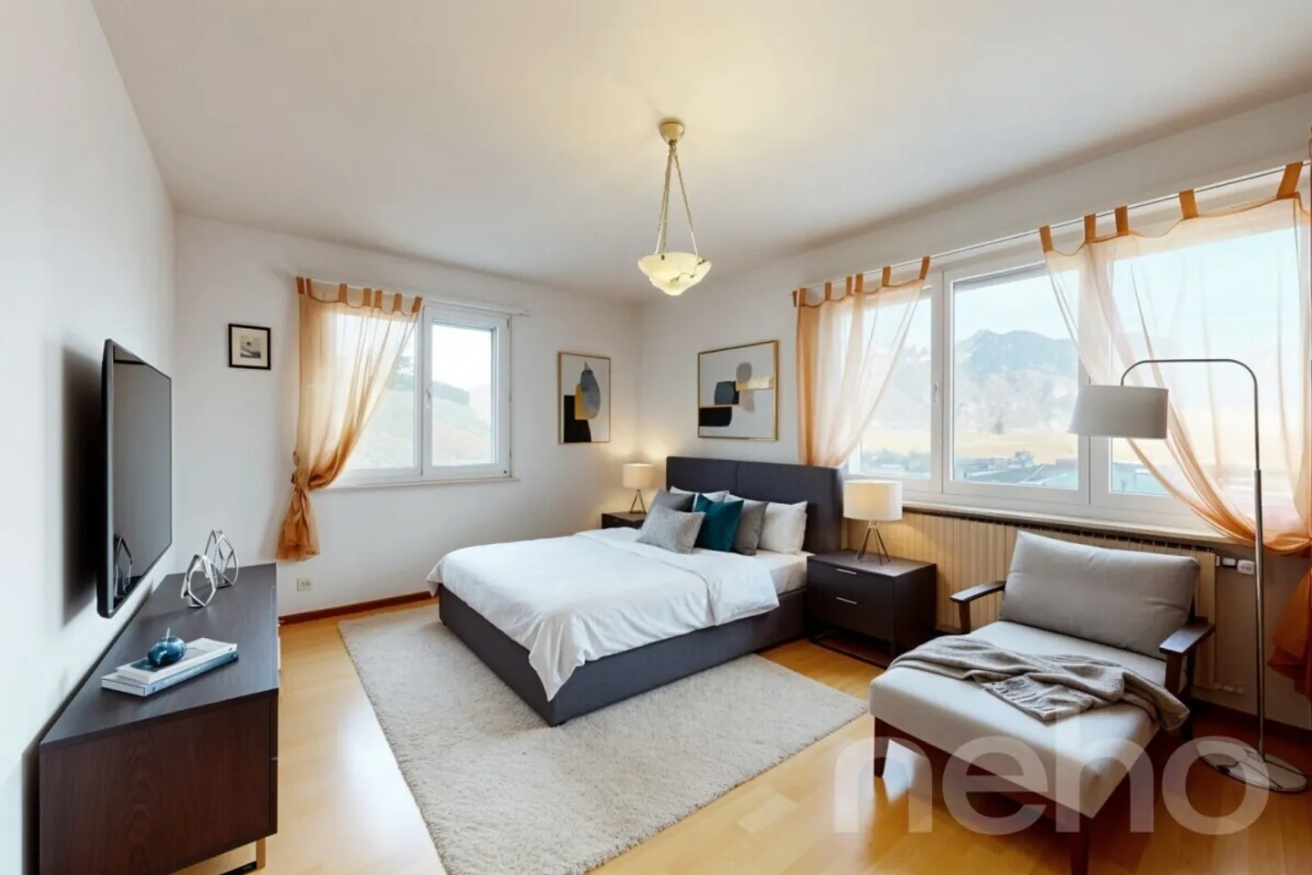 Villa singola con vista dominante e grande appezzamento a Vouvry - Foto 10 di 12