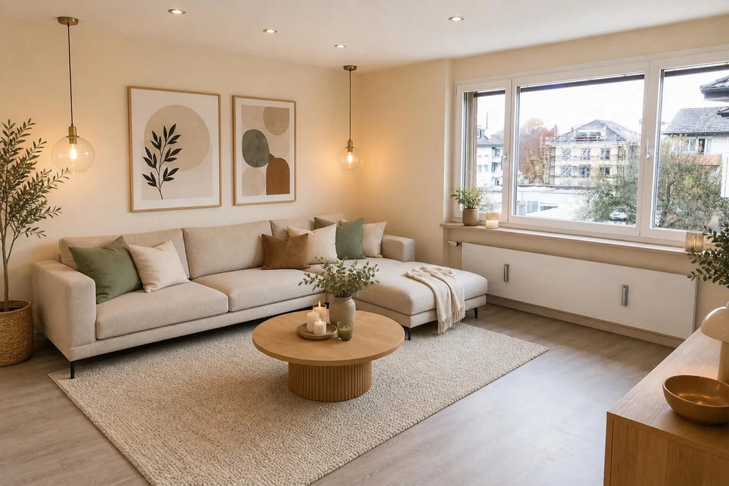 Cozy 4.5-room apartment in a family-friendly location - Photo 2 of 14