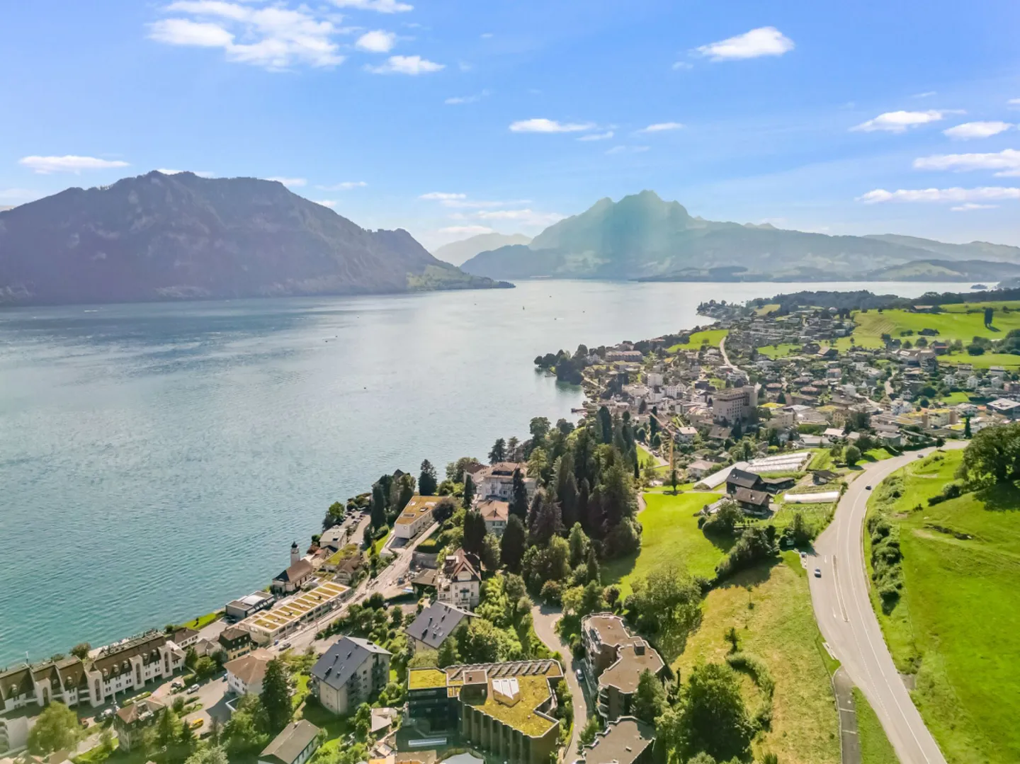 Appartamento nuovo luminoso 3.5 locali - Prima occupazione elegante con vista lago - Foto 12 di 12