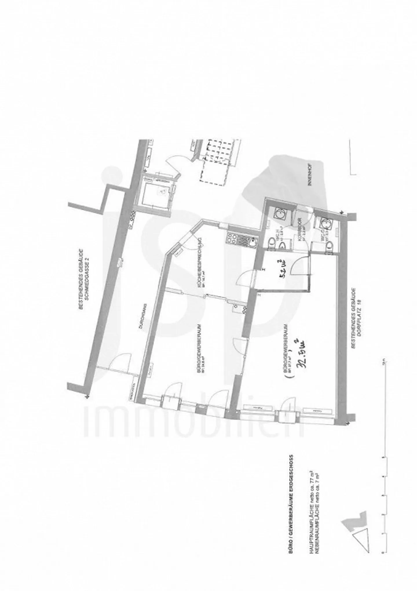 Au milieu du village; locaux pour bureau, vente - Photo 11 sur 11