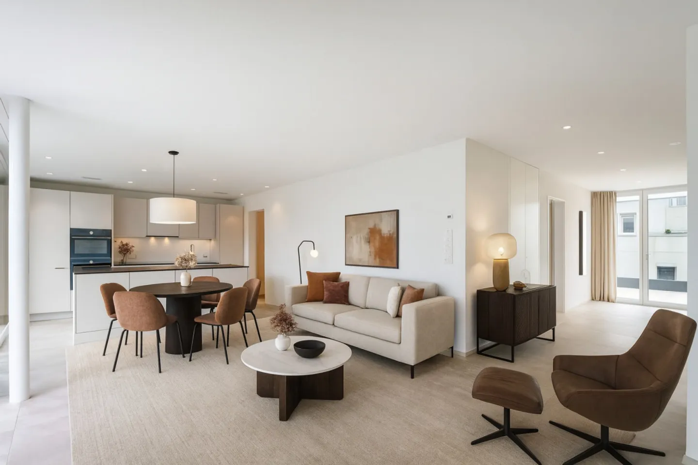 Première occupation : Appartement penthouse luxueux avec de grandes terrasses à Wil - Photo 1 sur 15