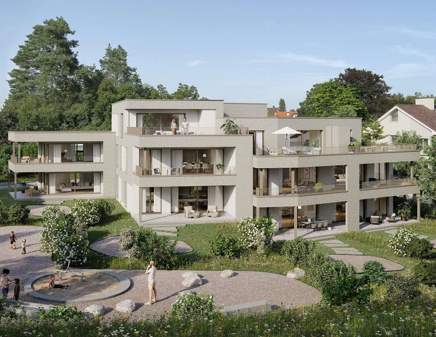 Neubauwohnug im Breitequartier "Sunneburgguet" - Hier wohnt die Sonne mit Ihnen - Foto 4 von 4