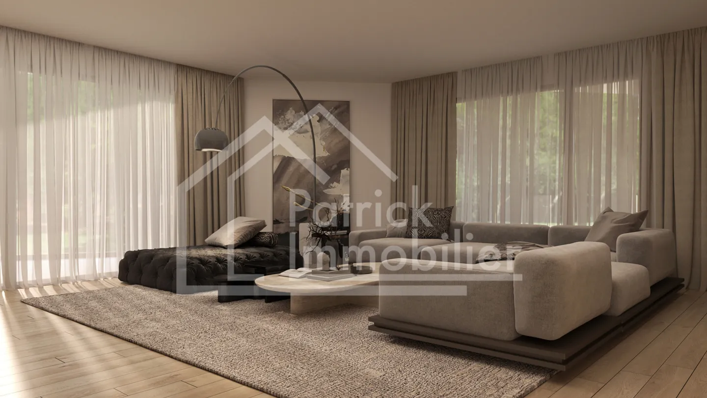 4.5 pièces neuf avec balcon de 32 m² à Courtepin - Foto 7 di 13