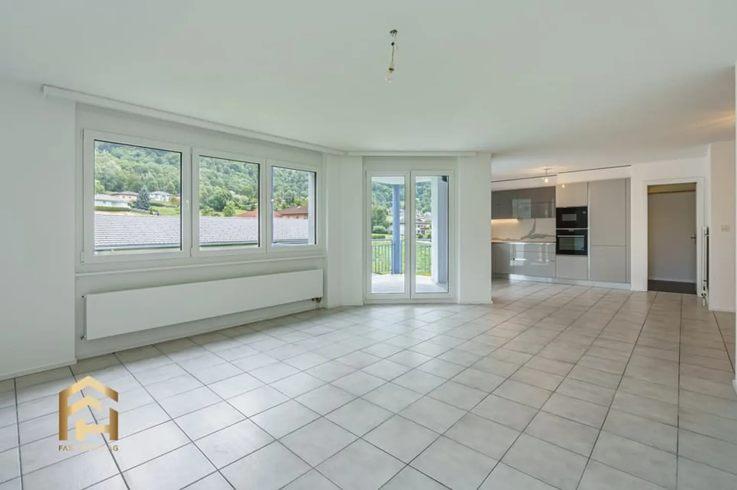 Idilliaco appartamento di 4.5 locali con giardino ad Agarn - Foto 4 di 13