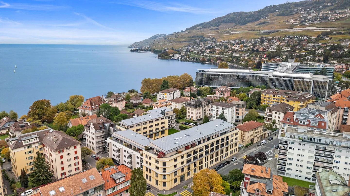 Duplex 4.5 rooms with terraces, center of Vevey - Photo 15 of 16