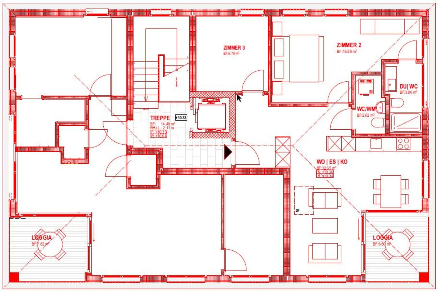 Appartement Attique 3.5 pièces avec Loggia - Photo 9 sur 9