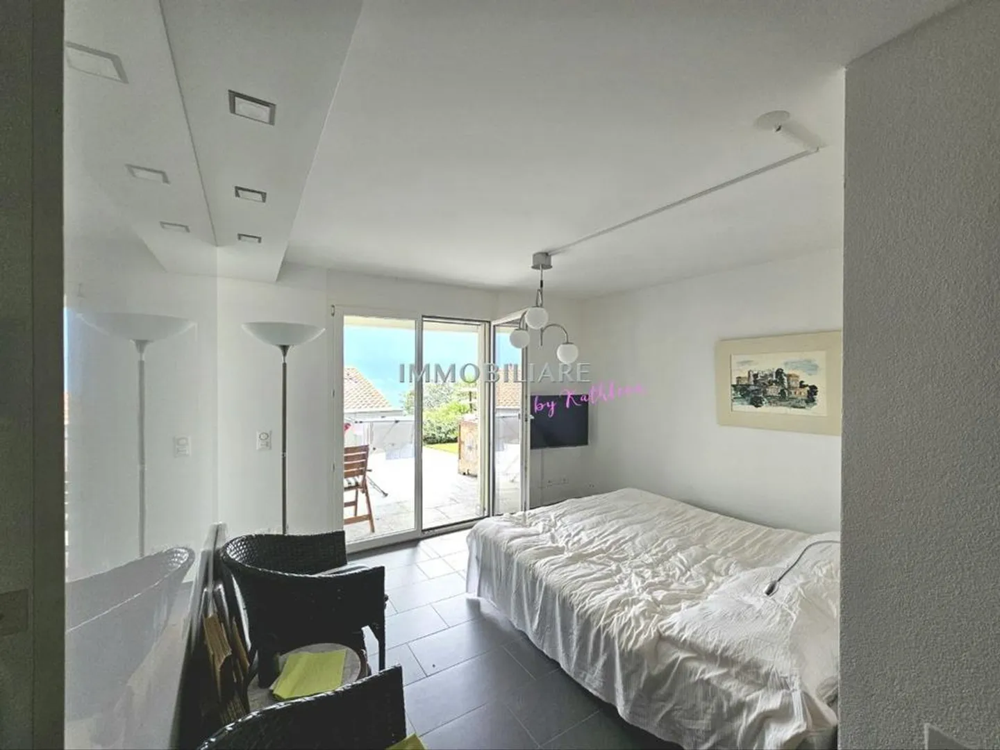 Duplex: 2 grandi terrazze, quota giardino, vista lago, piscina, residenza principale - Foto 14 di 19