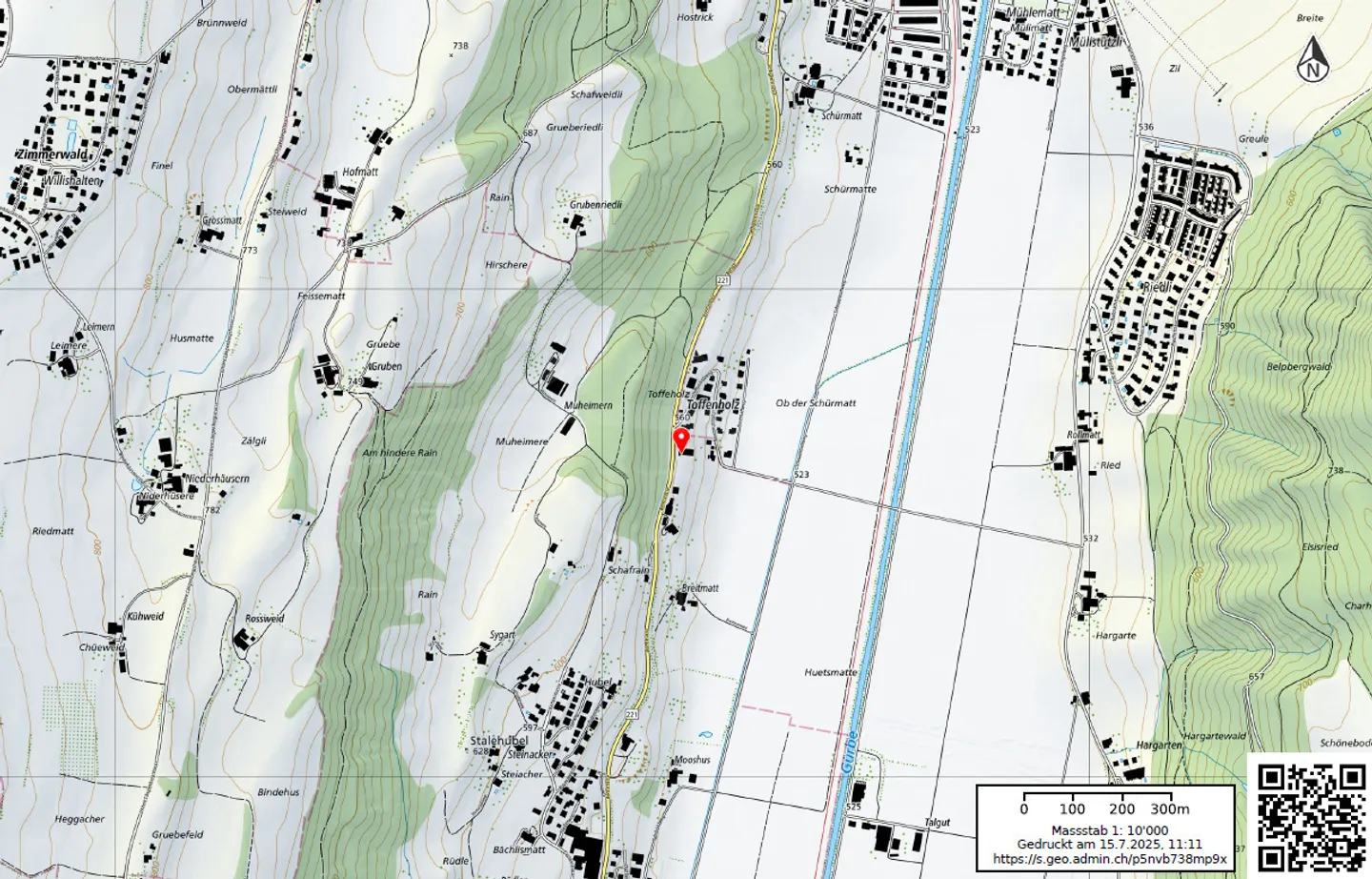 Maison de coin de 4,5 pièces avec terrasse ensoleillée à Toffen n° 94 - Photo 16 sur 17
