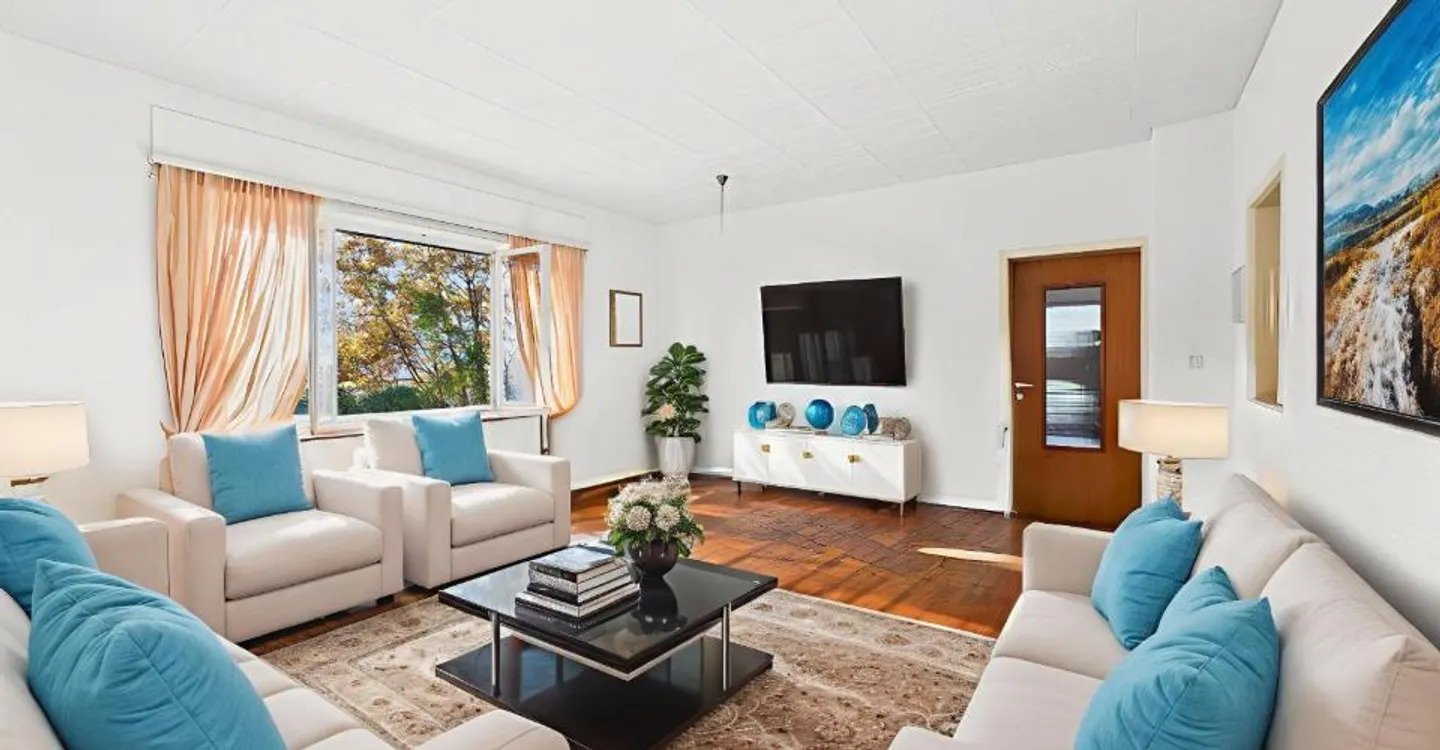 Charmantes 4,5-Zimmer-Einfamilienhaus inmitten von Grün in Aranno - Foto 5 von 12