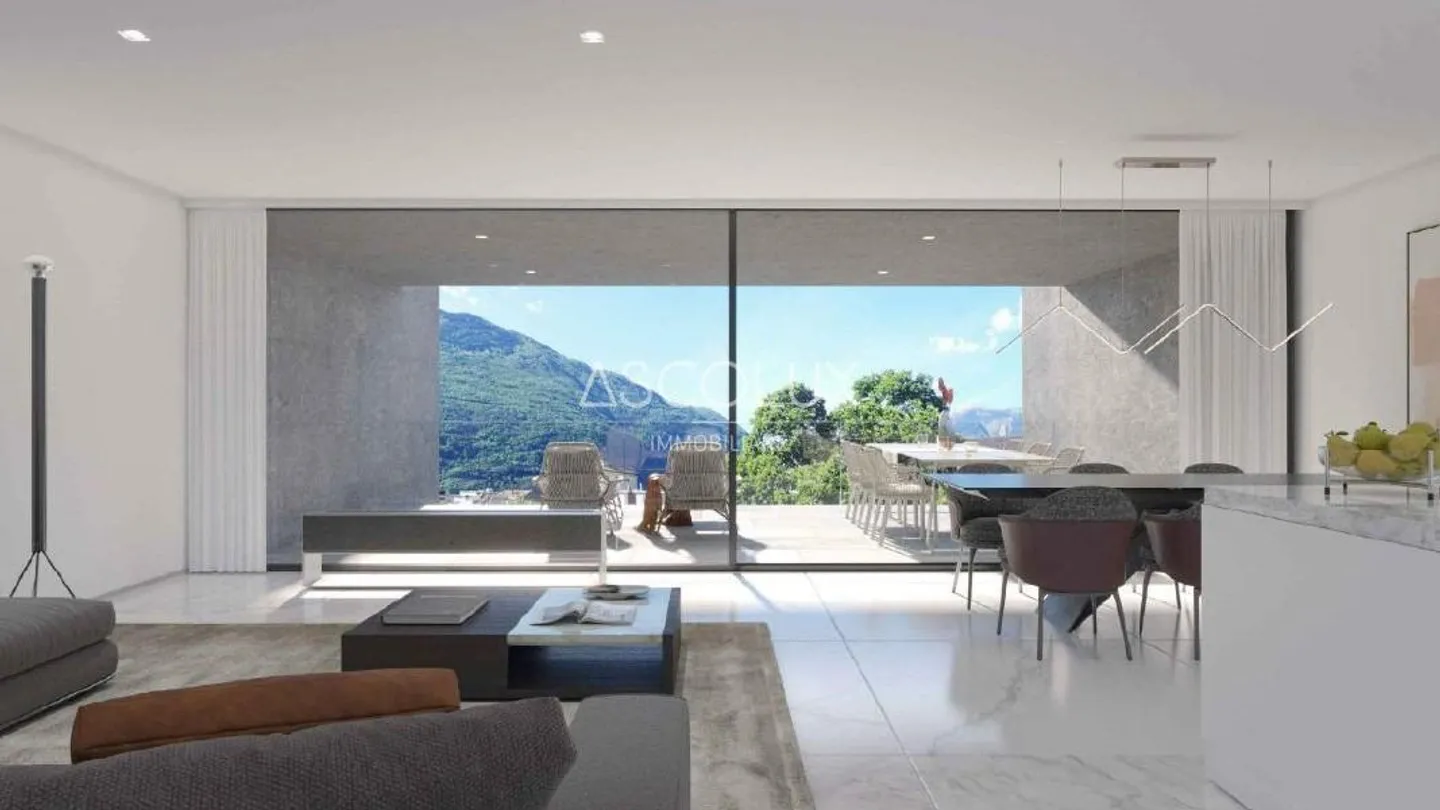 Stile e Spazio: 3.5 Locali con Terrazza Coperta di Grandi Dimension... - Photo 7 sur 10